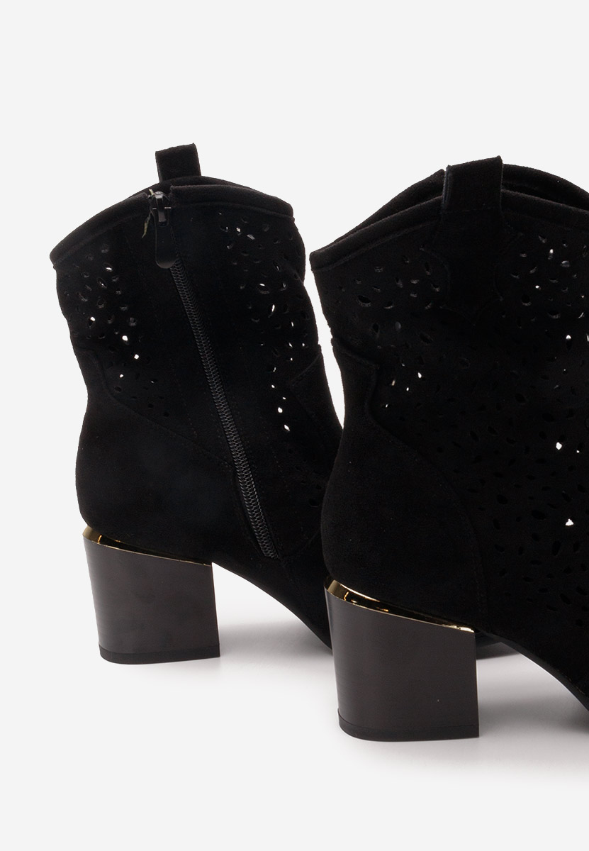 Stivaletti texani donna Shantelle nero