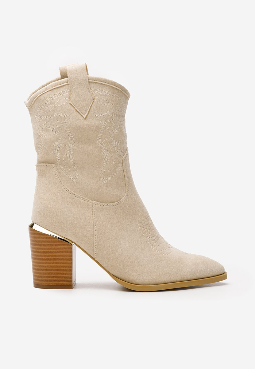 Stivaletti texani donna Sudera beige