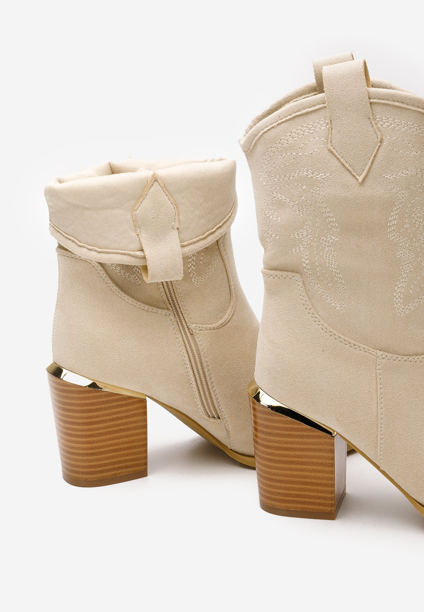 Stivaletti texani donna Sudera beige