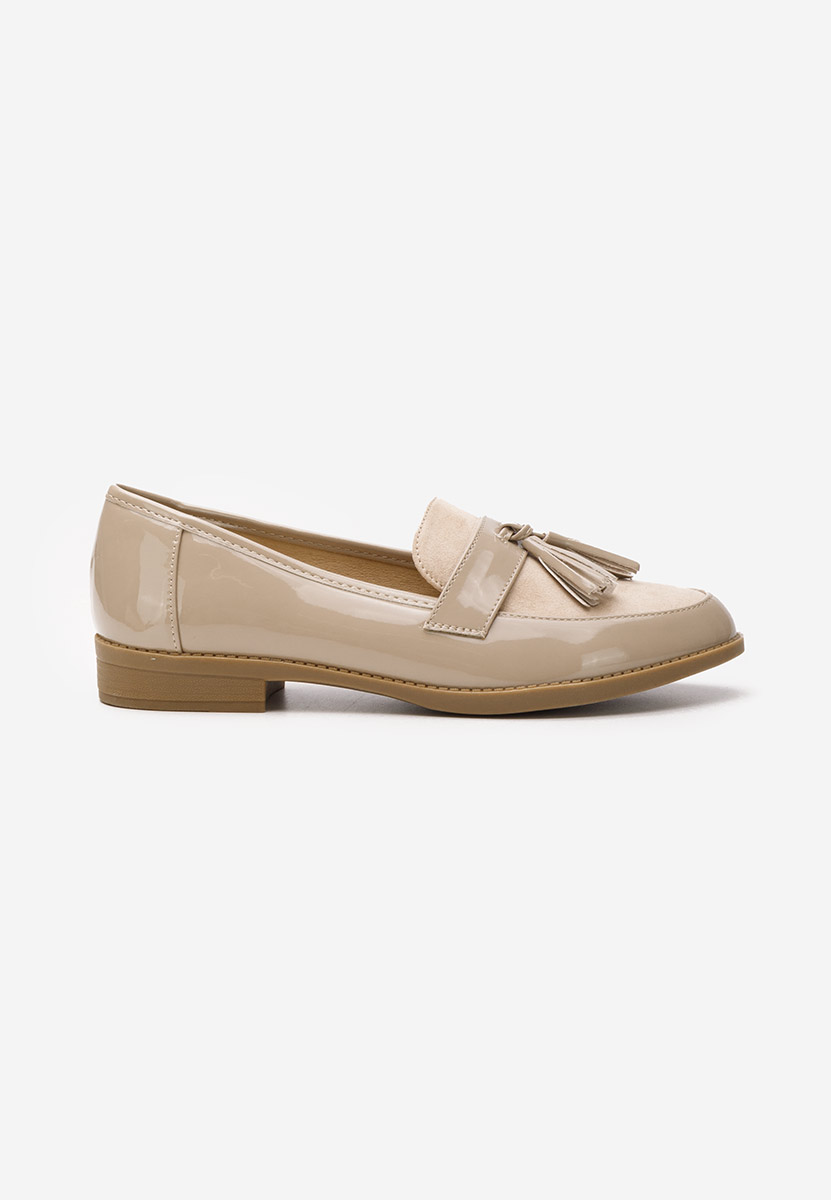 Mocassini donna eleganti Kayia beige