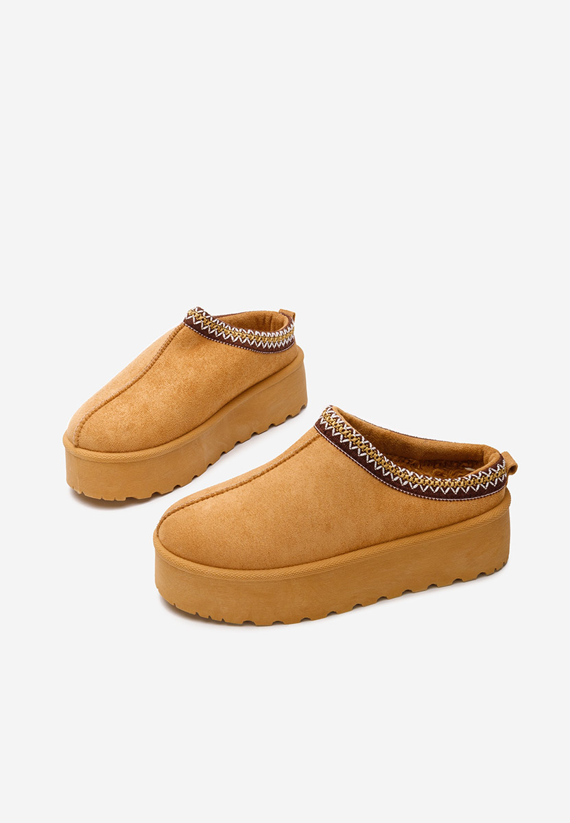 Zoccoli donna Comfy V4 camel