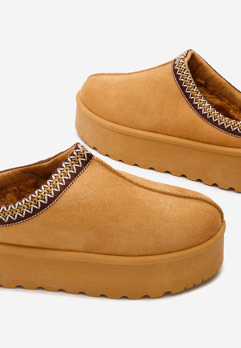 Zoccoli donna Comfy V4 camel