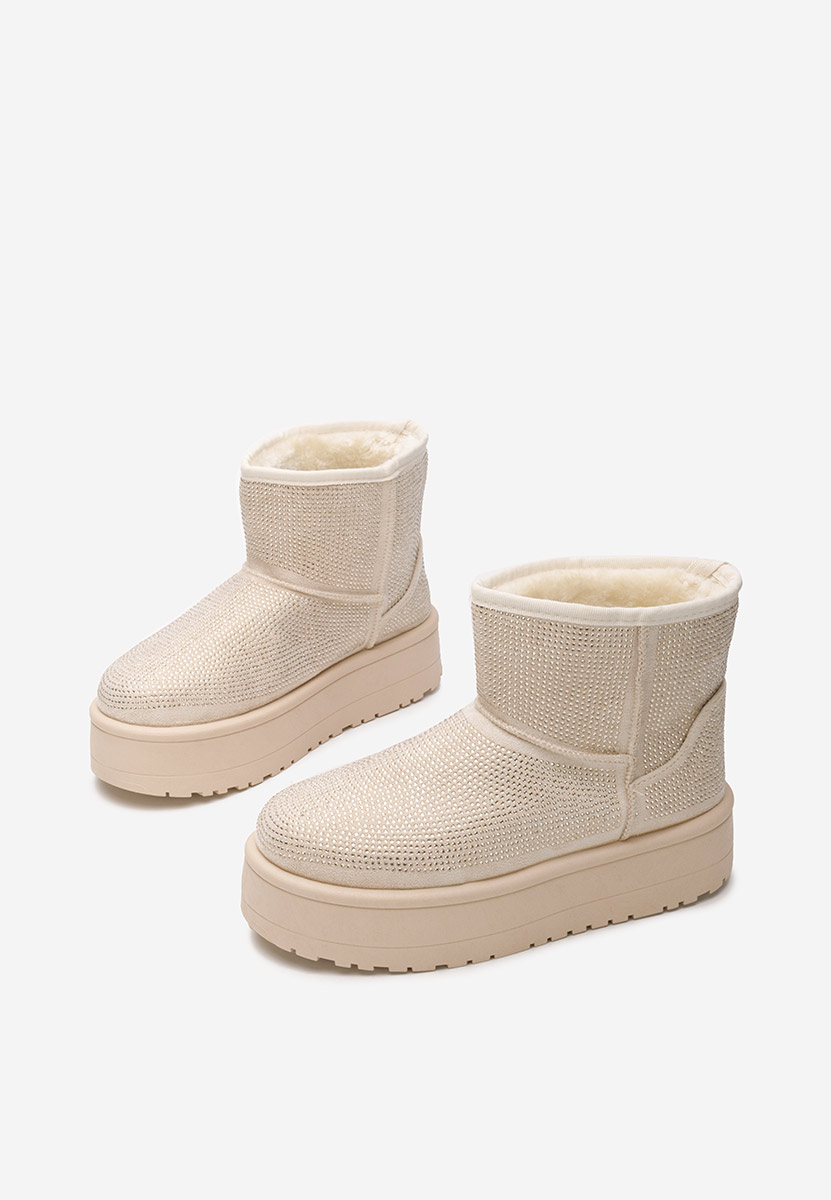Stivali da donna Feyna beige