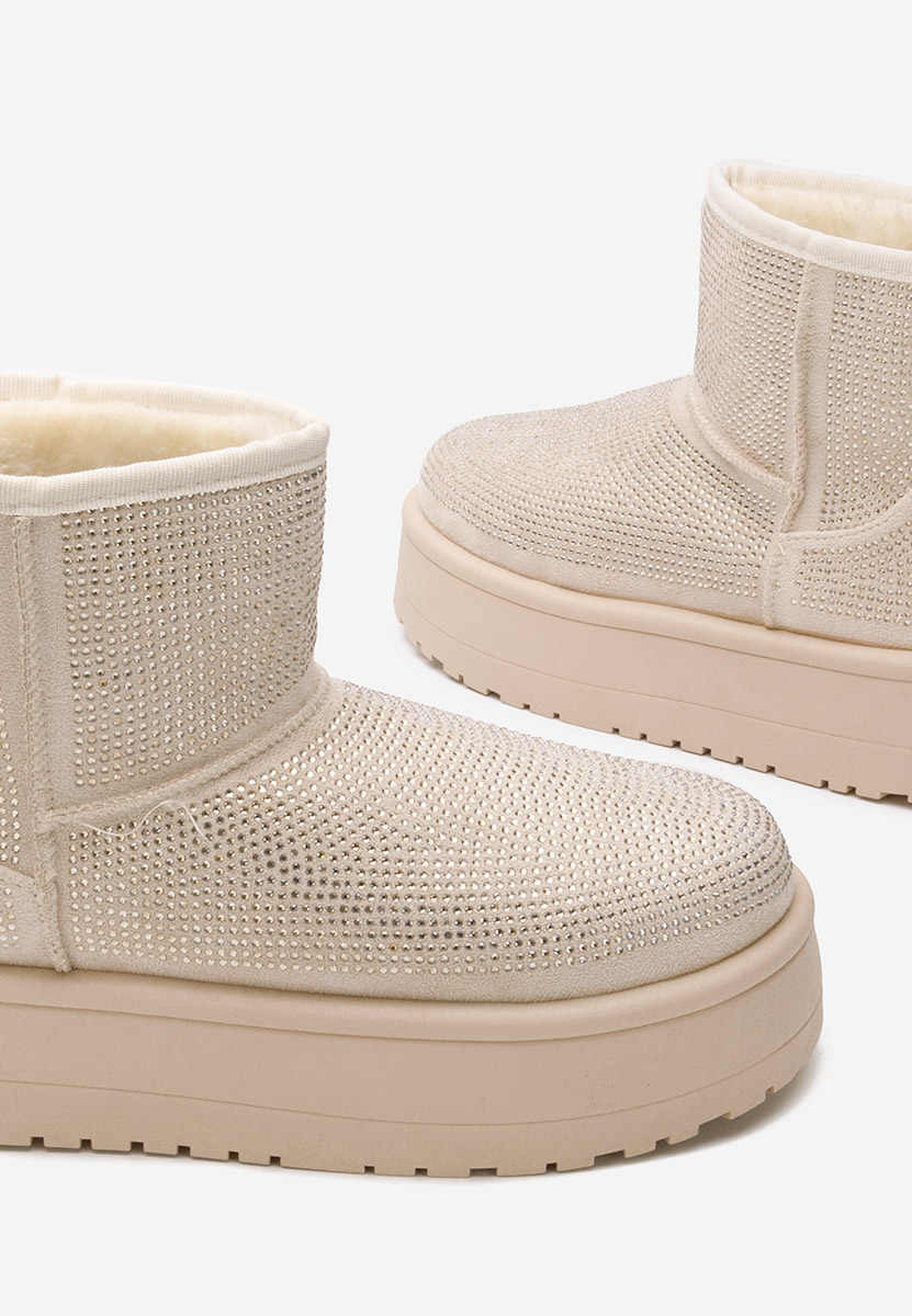 Stivali da donna Feyna beige