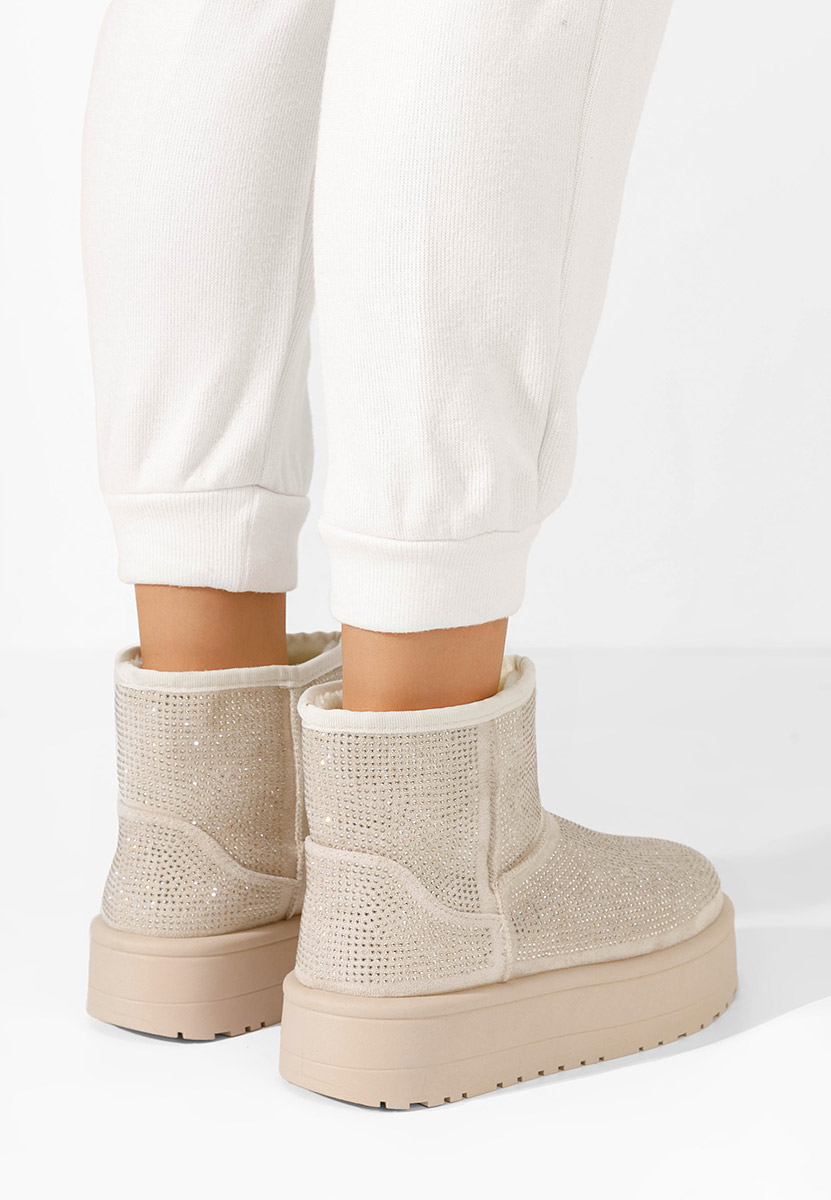 Stivali da donna Feyna beige