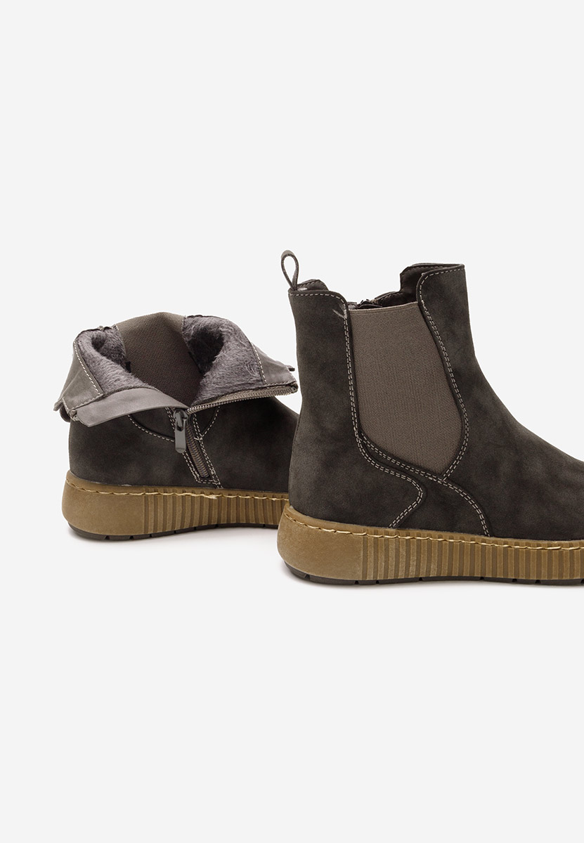 Stivaletto chelsea donna Sheela grigio