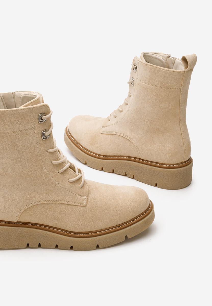 Stivaletti donna Terrianna beige