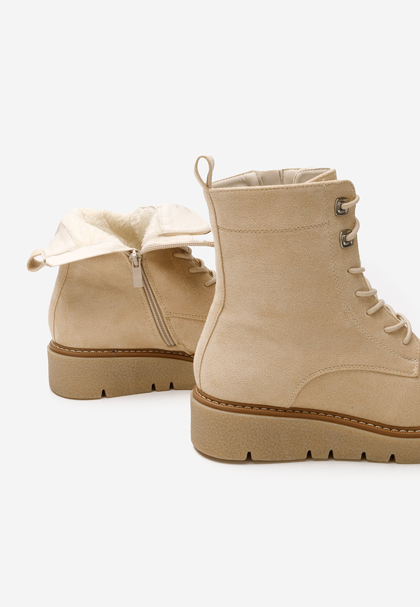 Stivaletti donna Terrianna beige