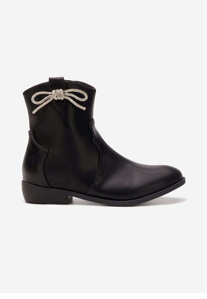 Stivali da ragazze Bluffy nero