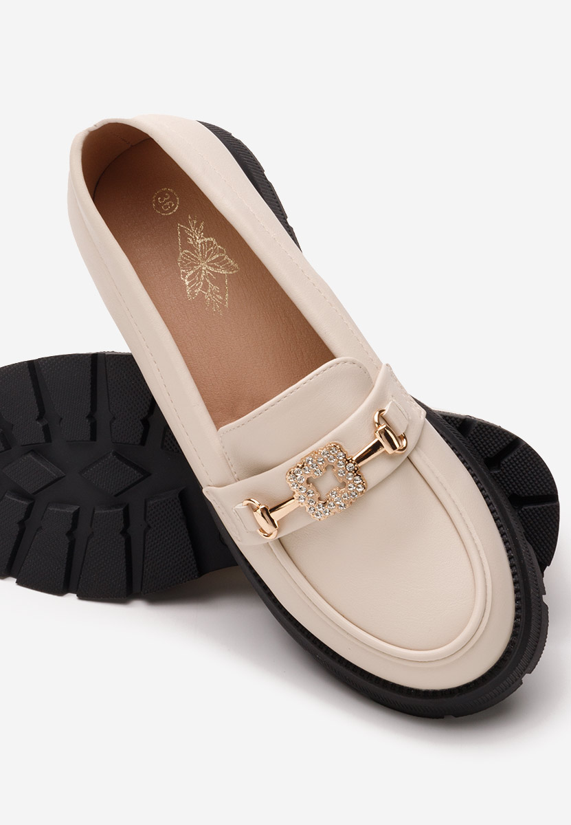 mocassini per bambina Flumisa beige