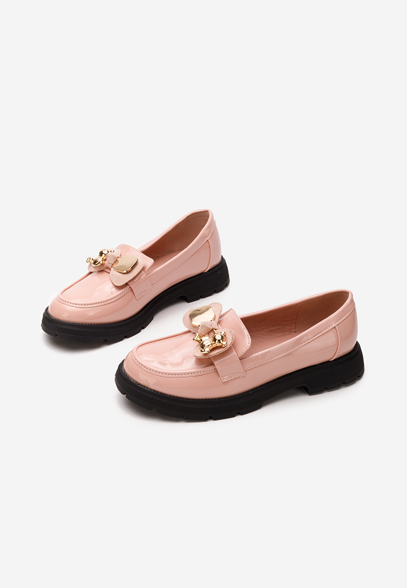 mocassini per bambina Sniffy rosa