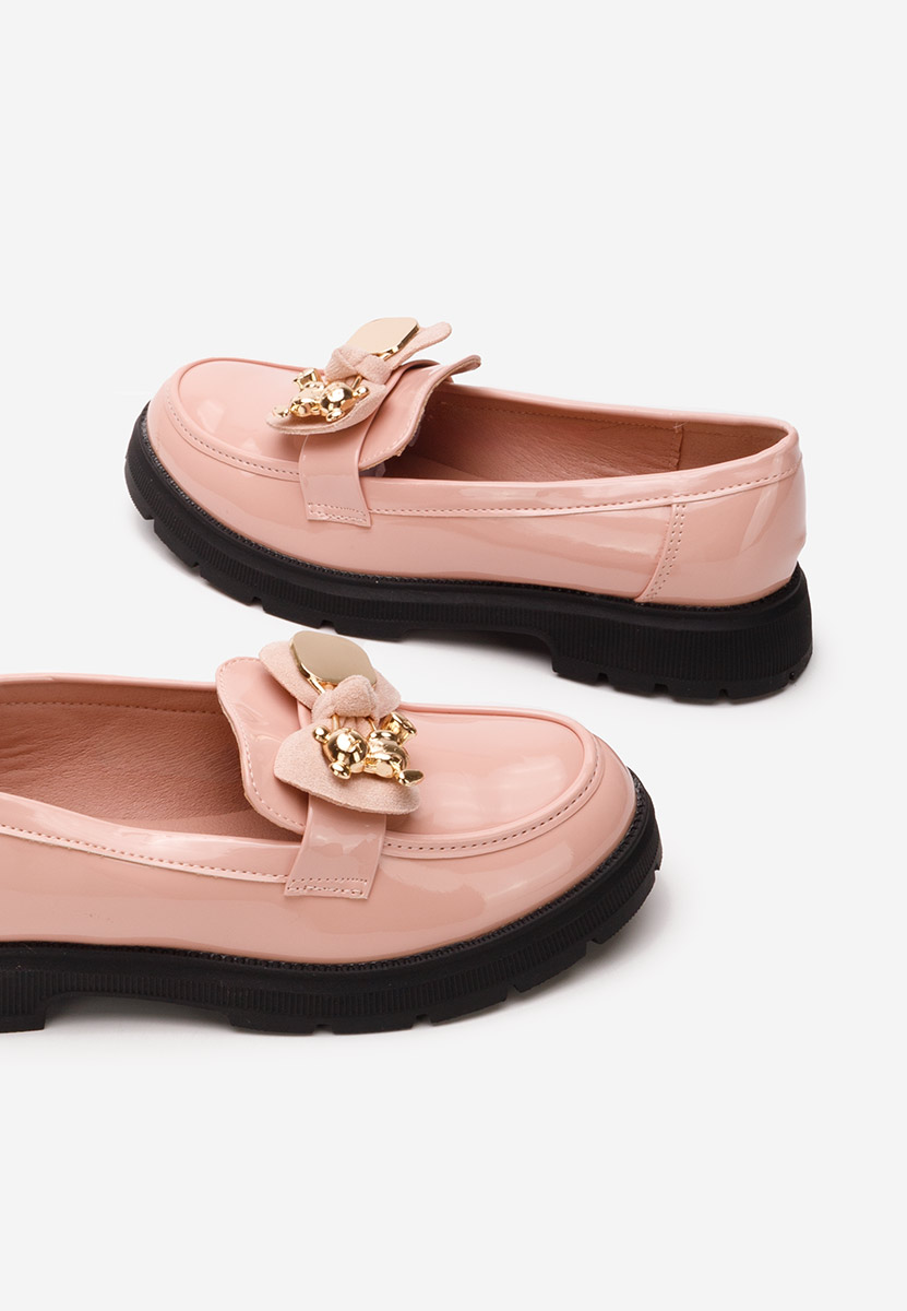mocassini per bambina Sniffy rosa
