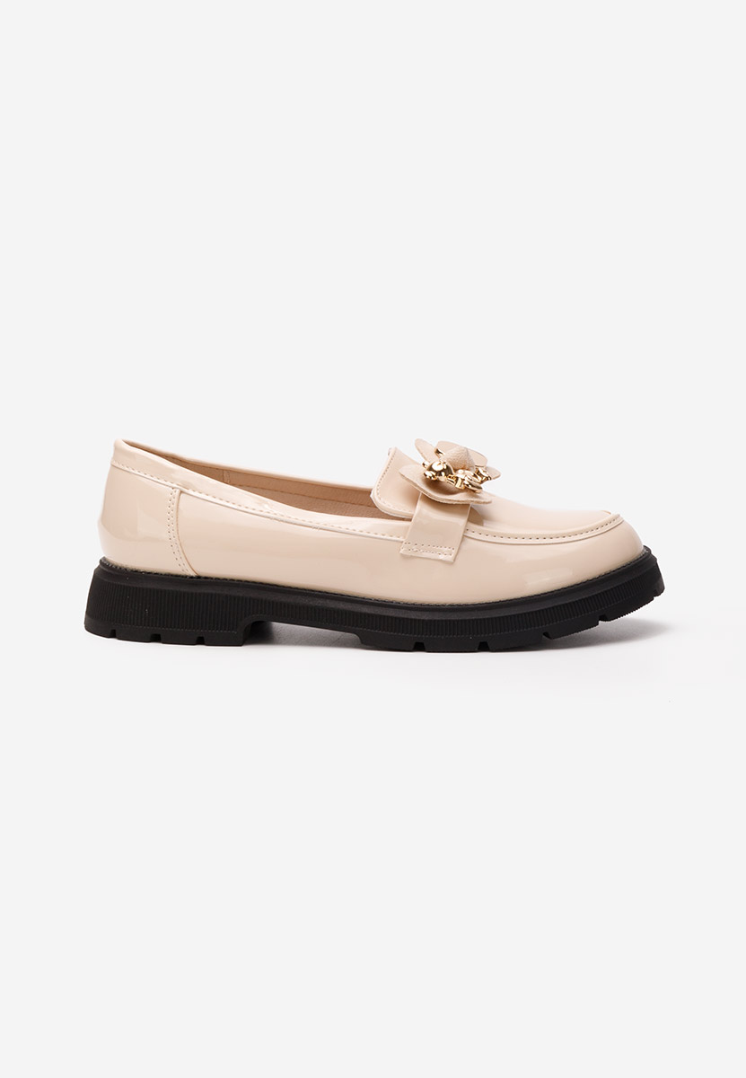 mocassini per bambina Sniffy beige