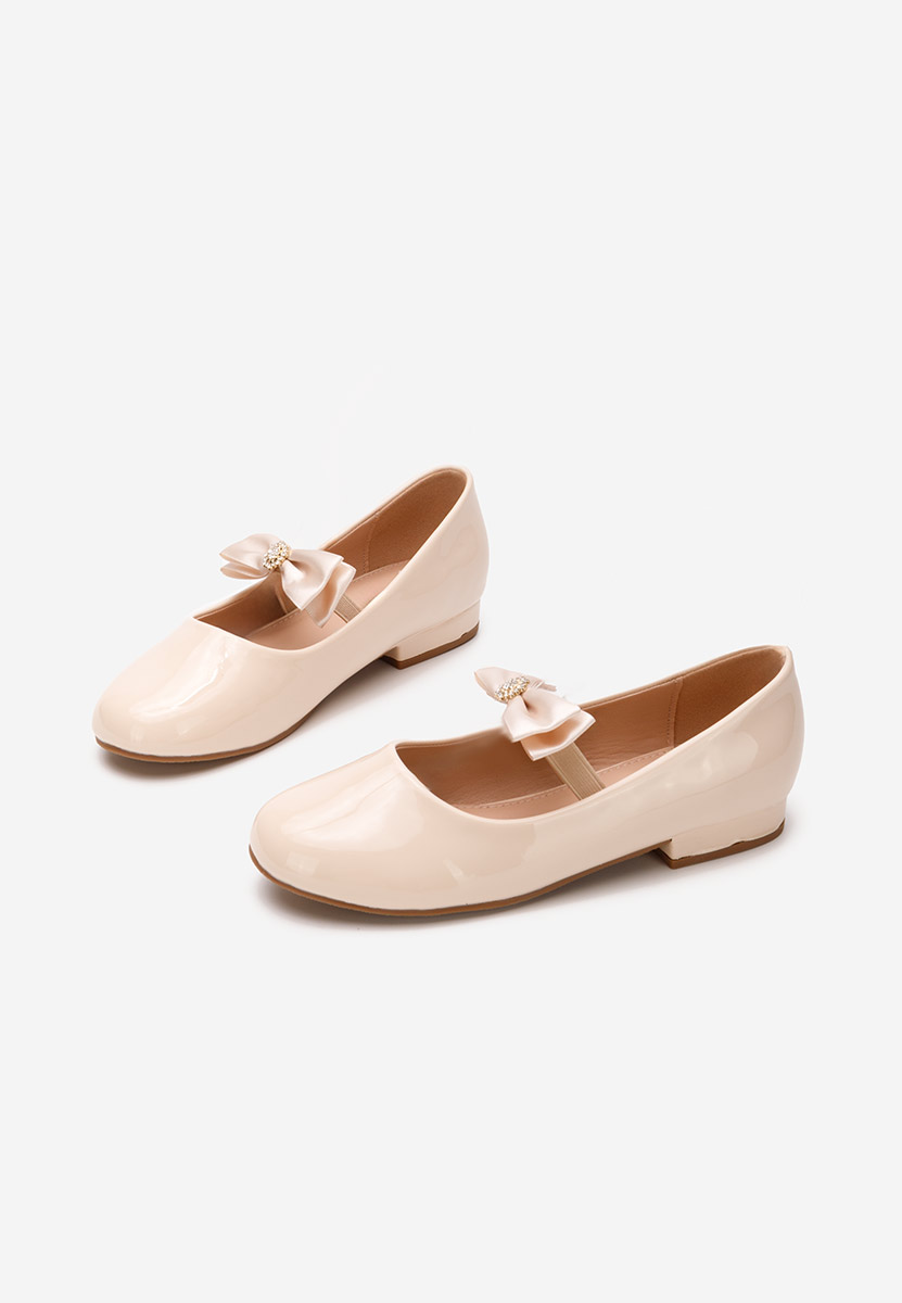 Ballerine per bambina Quacky beige