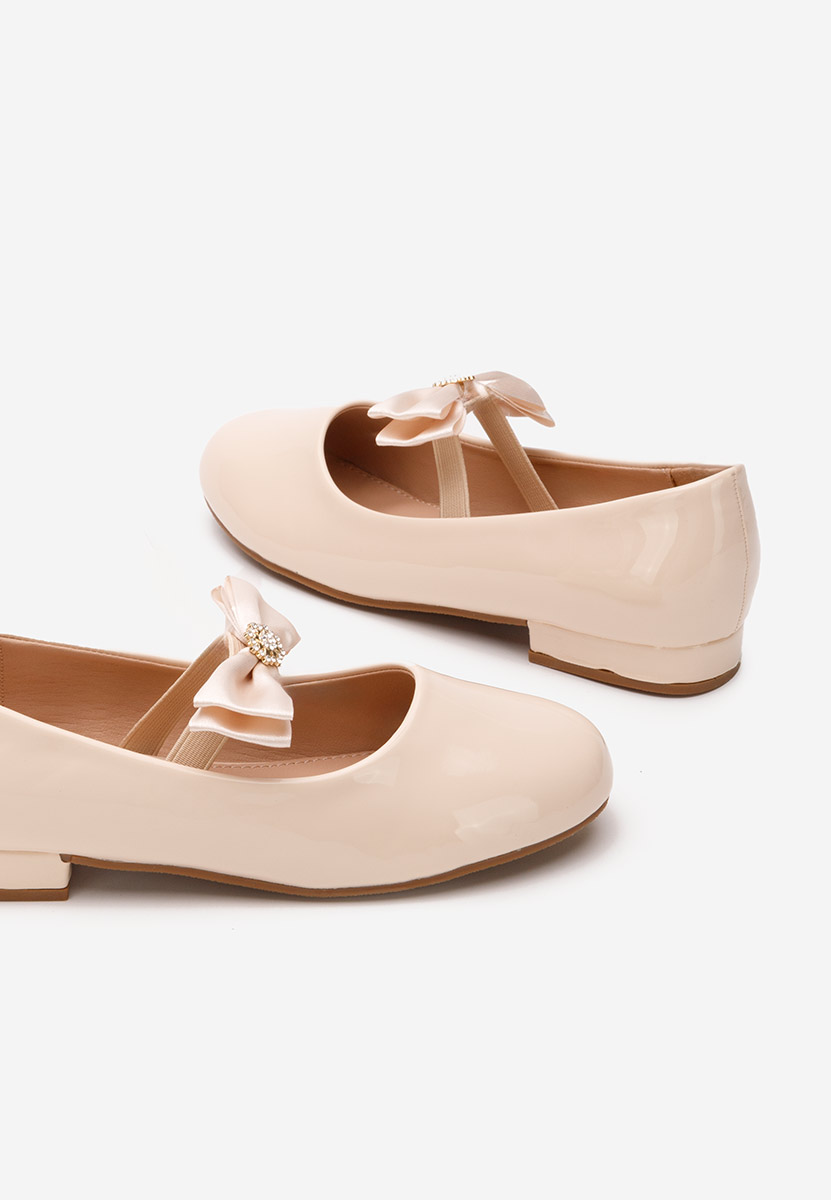 Ballerine per bambina Quacky beige