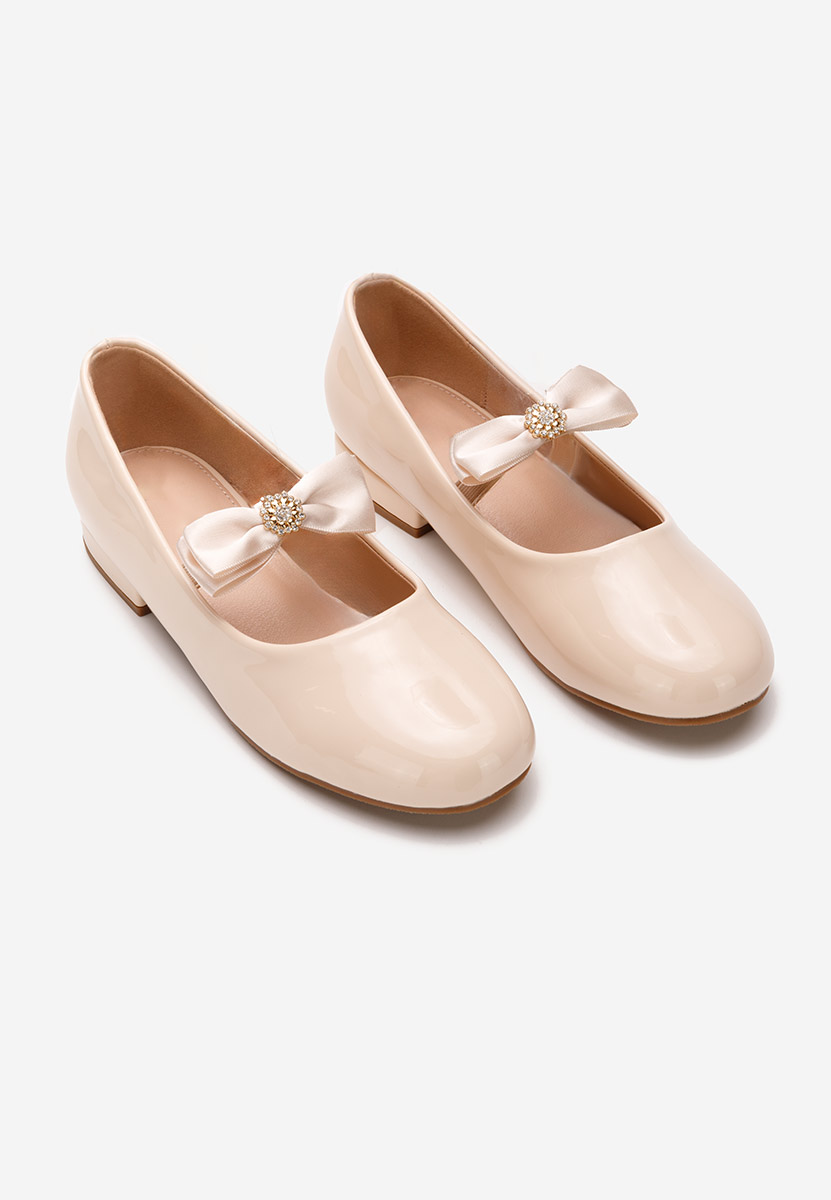 Ballerine per bambina Quacky beige