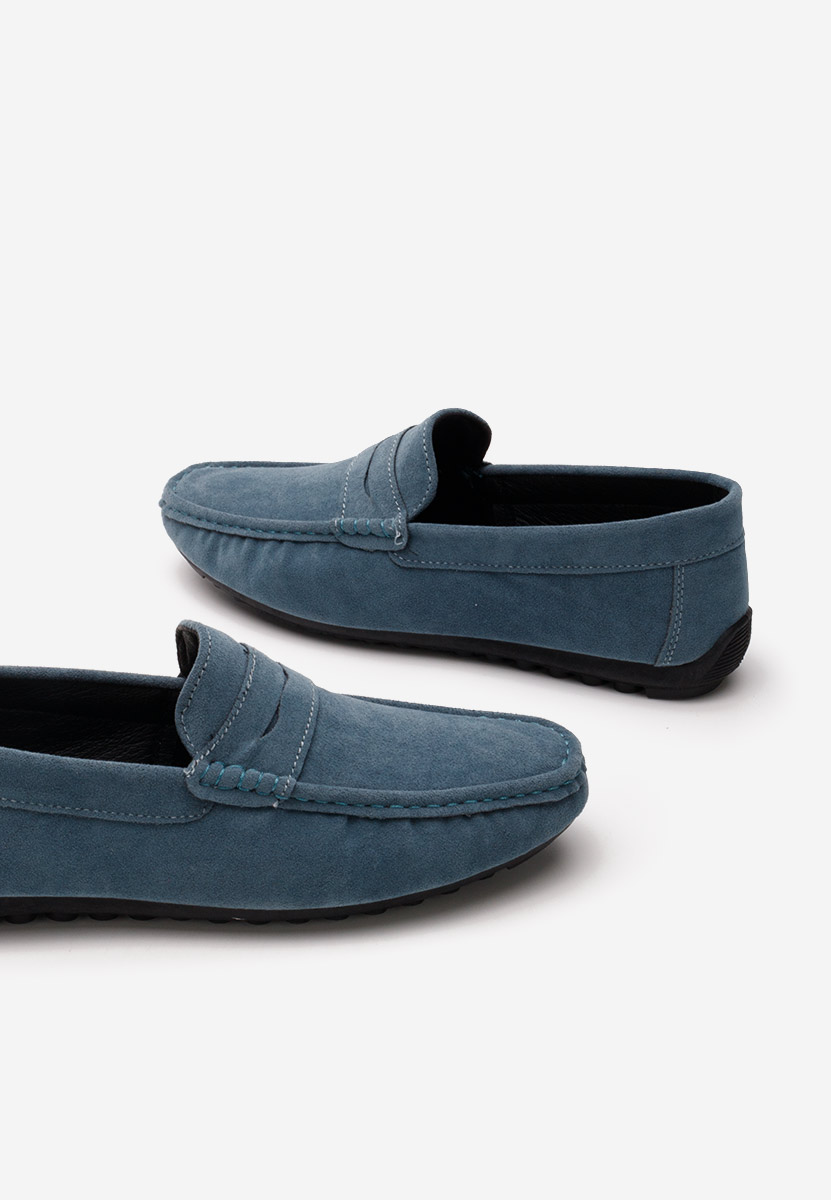 Mocassini da uomo Bernard blu