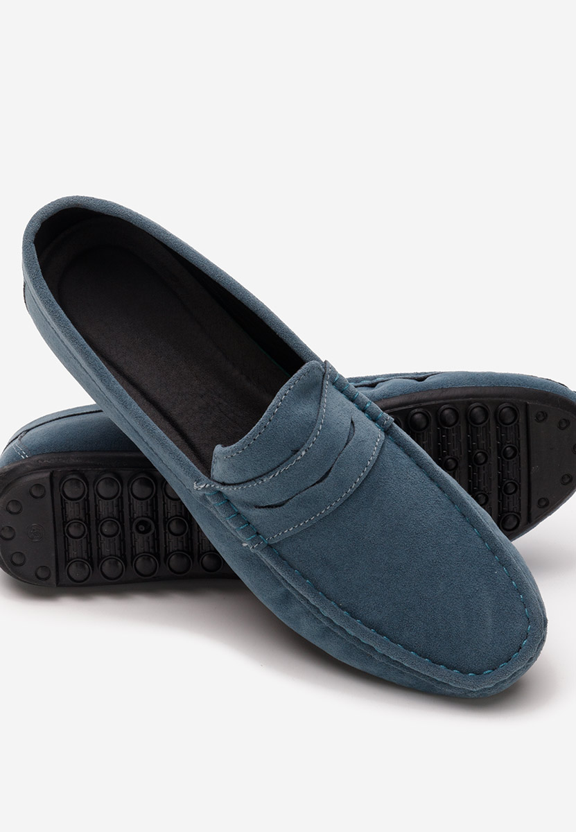 Mocassini da uomo Bernard blu