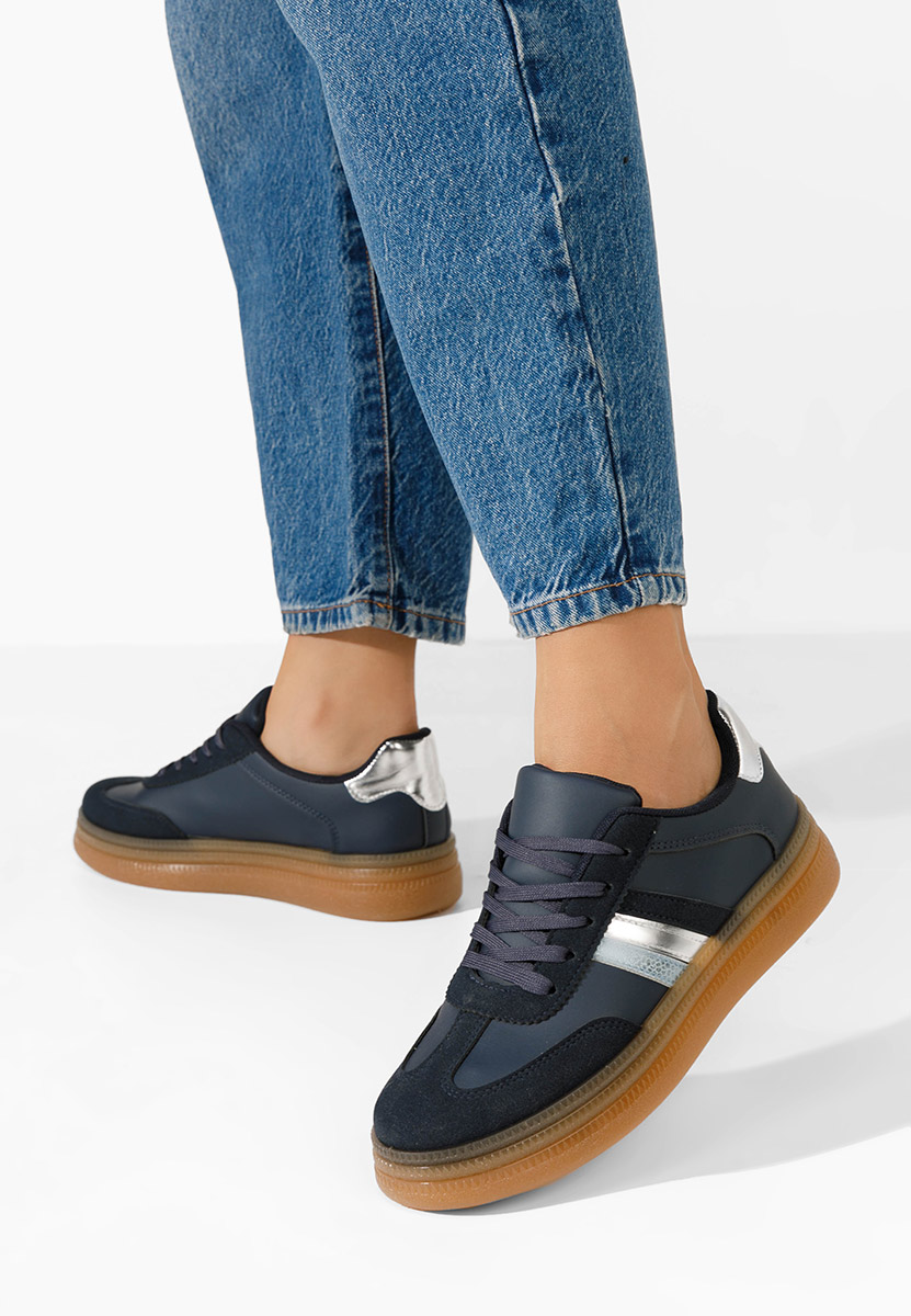 Sneakers donna Leonas blu marine