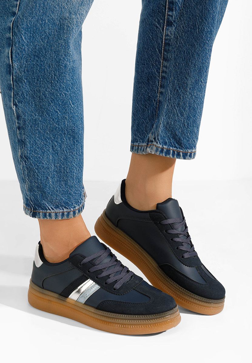 Sneakers donna Leonas blu marine