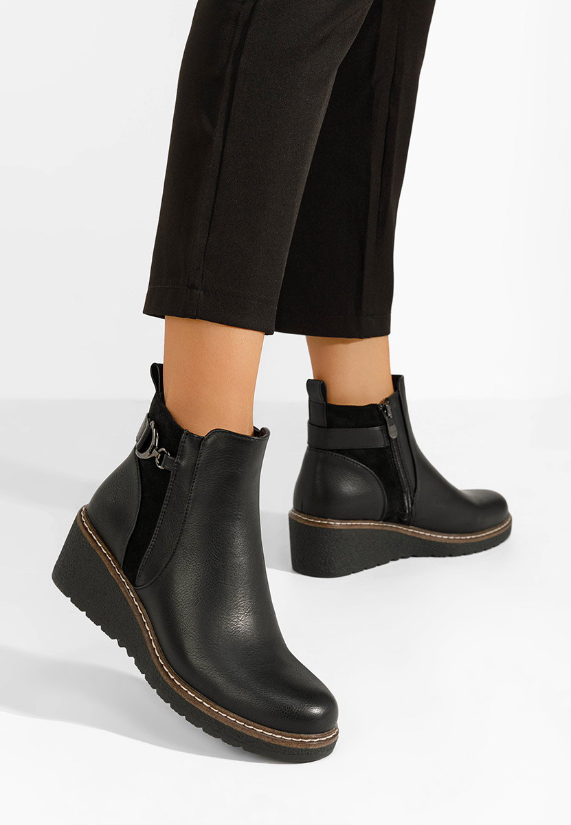 Tronchetti con zeppa Magen nero