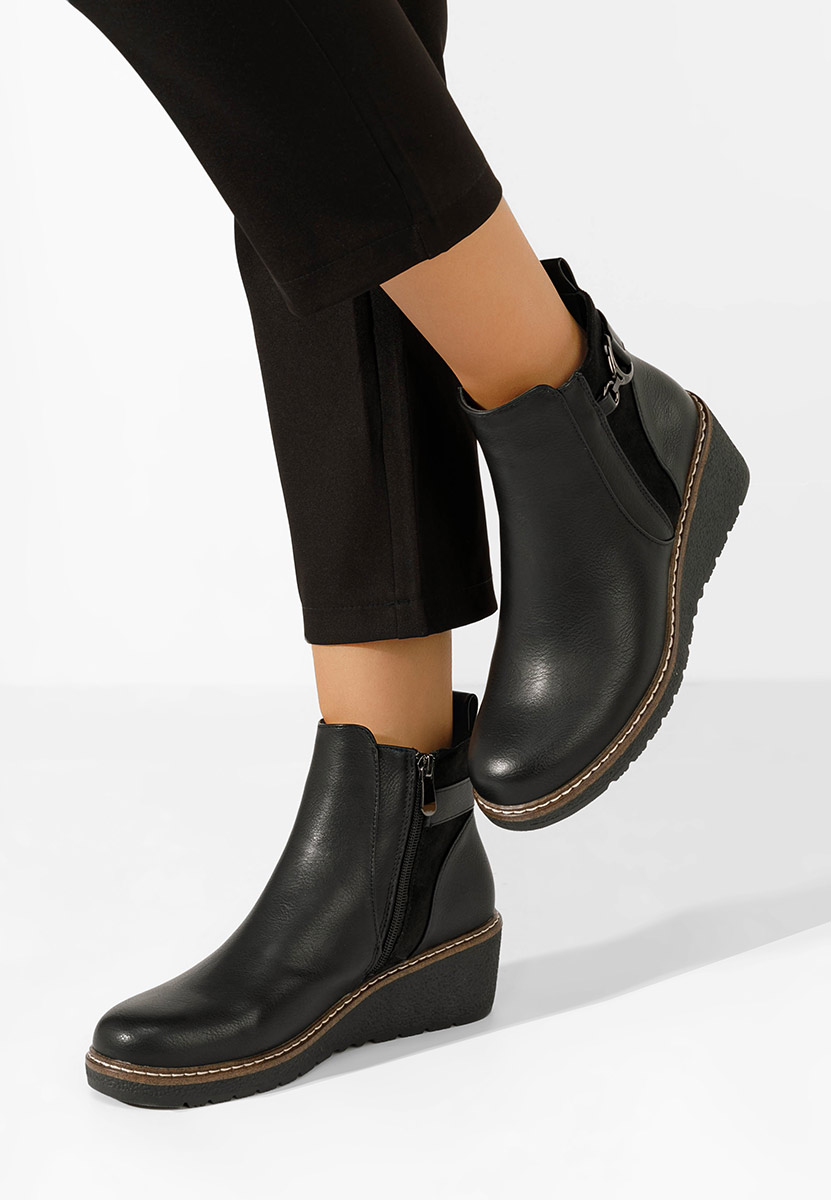 Tronchetti con zeppa Magen nero