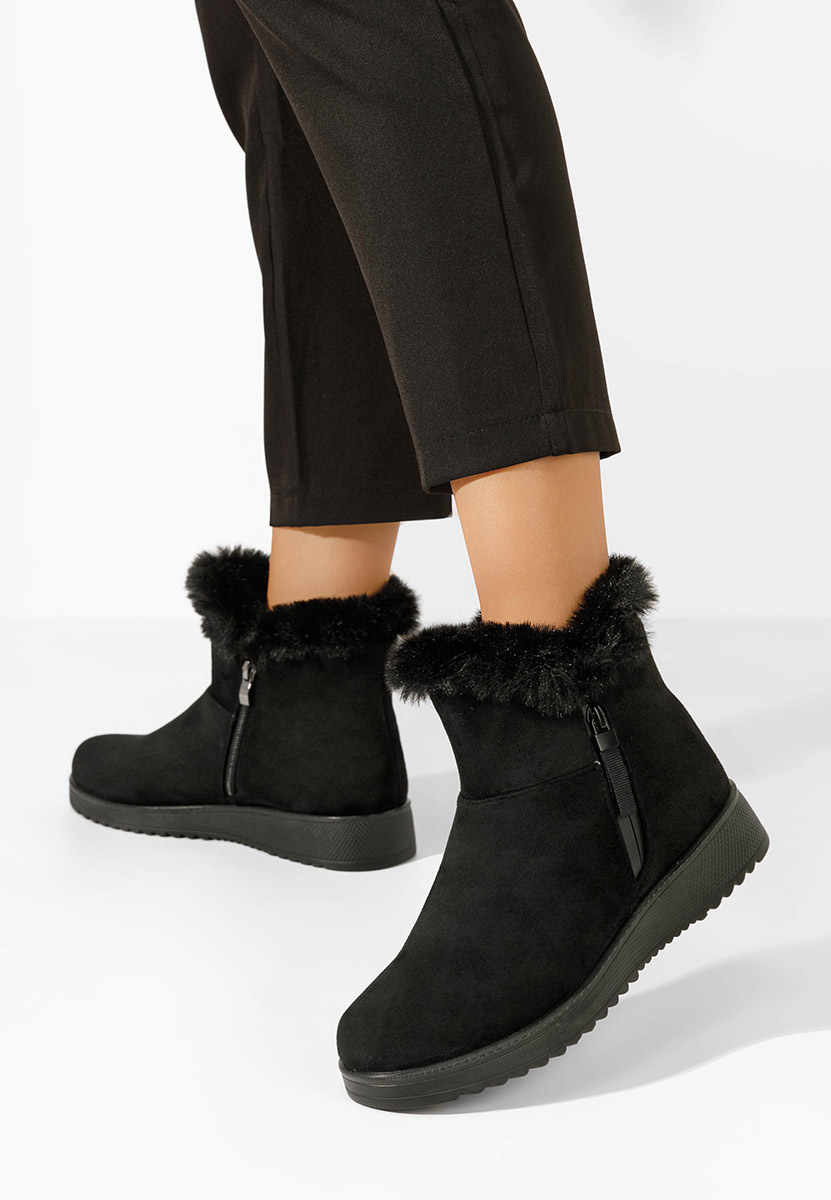 Stivaletti invernali donna Jennet nero