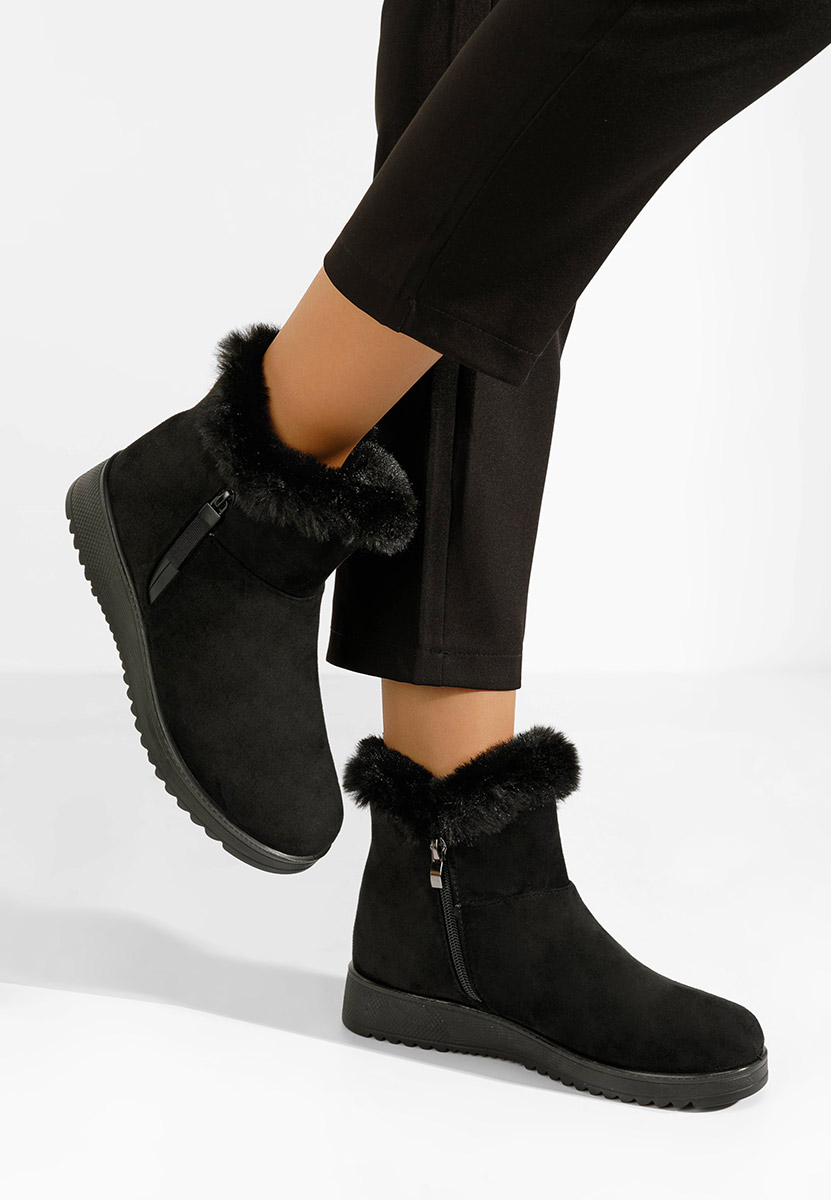 Stivaletti invernali donna Jennet nero