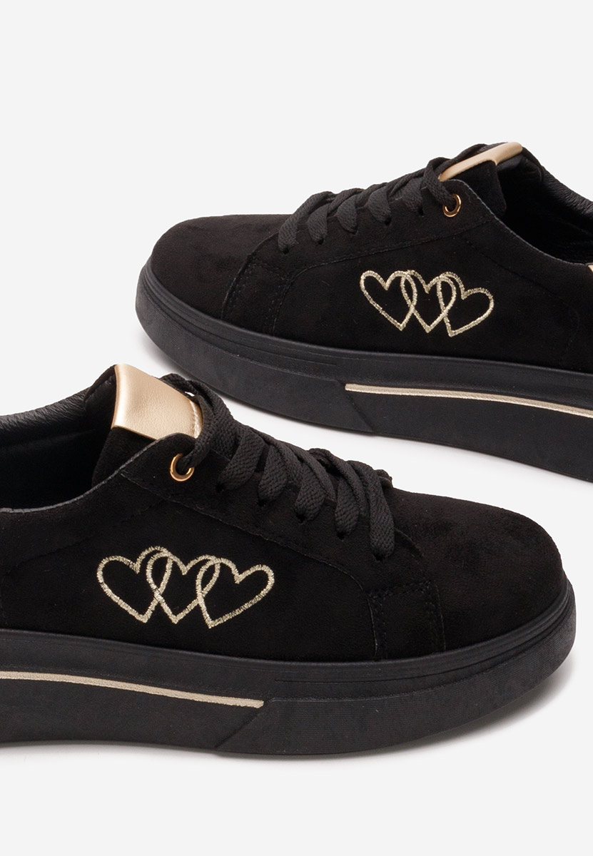 Sneakers con plateau Mallie nero