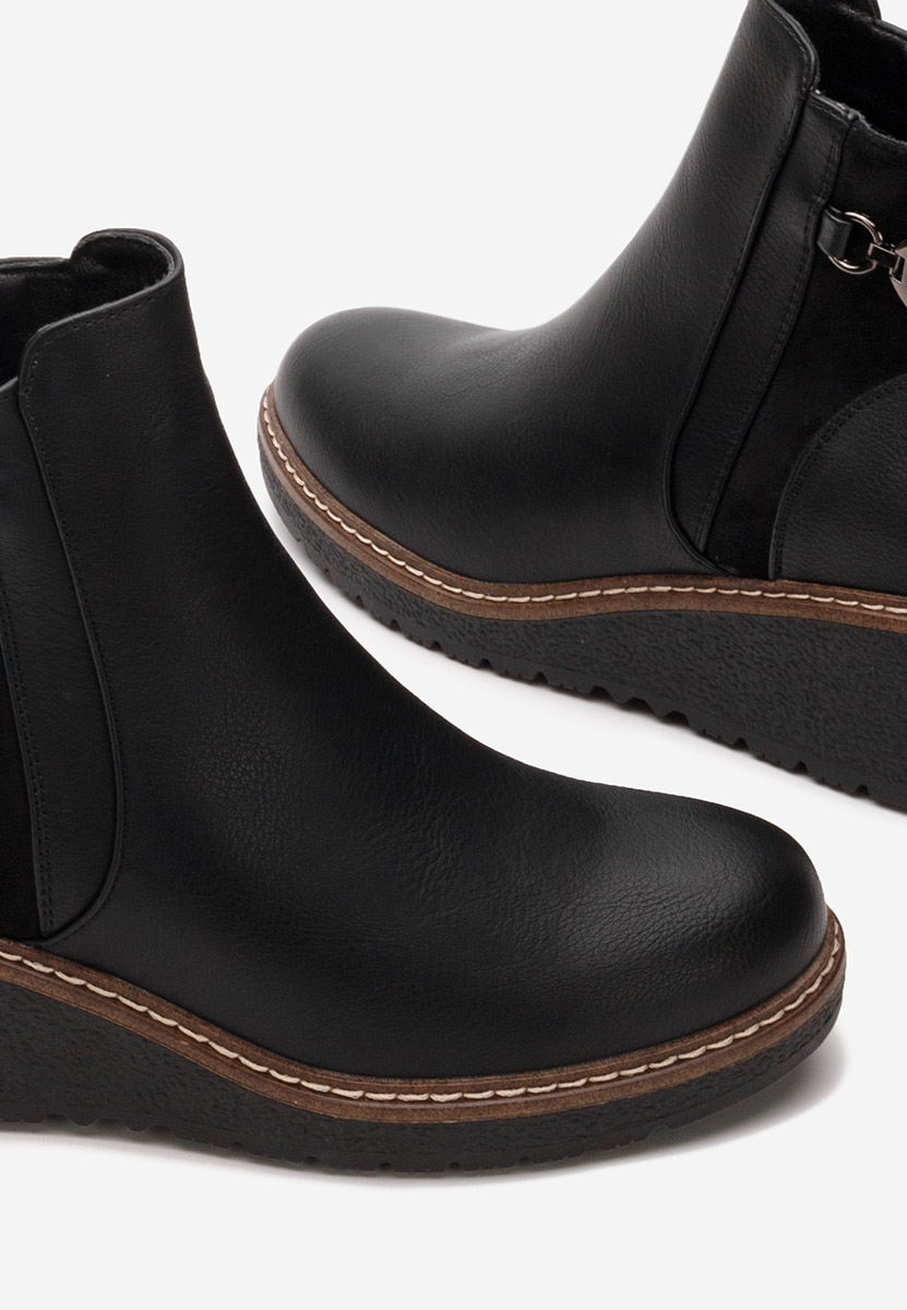 Tronchetti con zeppa Magen nero