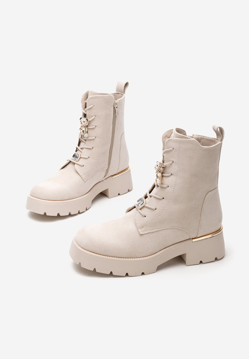 Scarponcini donna Maxine V2 beige