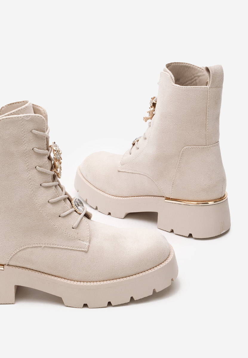 Scarponcini donna Maxine V2 beige