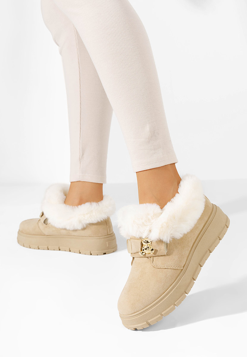 Zoccoli donna Amilce beige