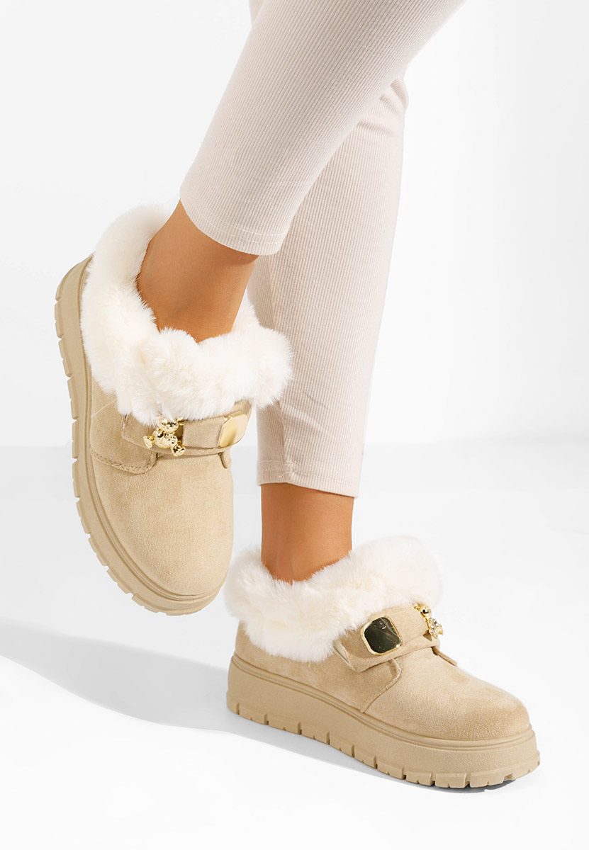 Zoccoli donna Amilce beige