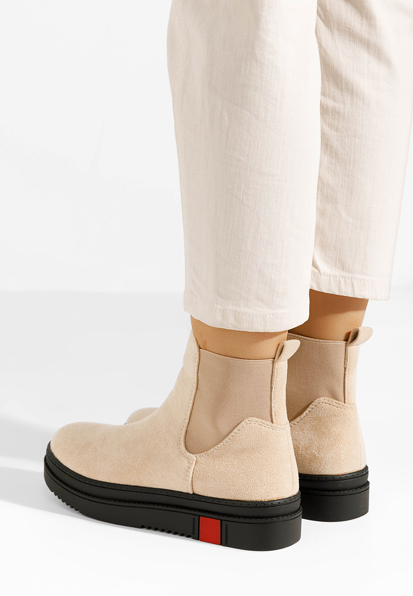 Stivaletti donna Samera beige