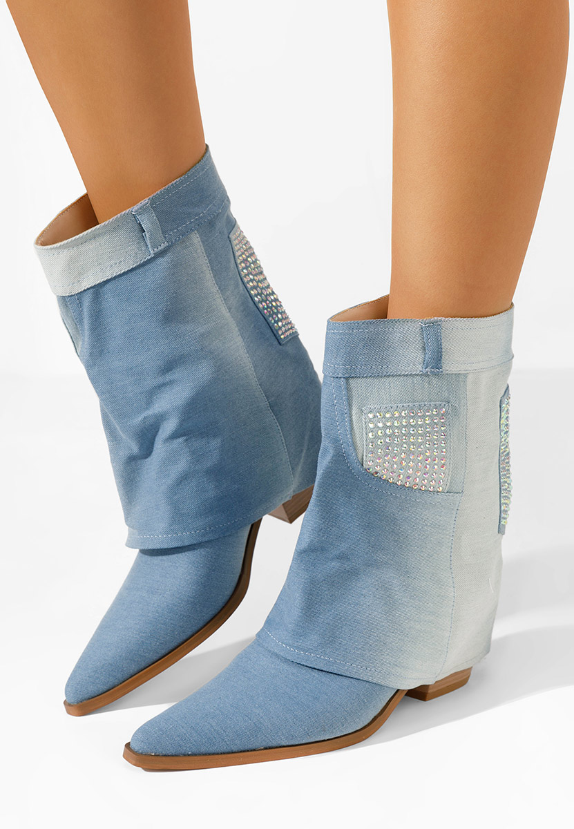 Stivaletti texani donna Loreen denim