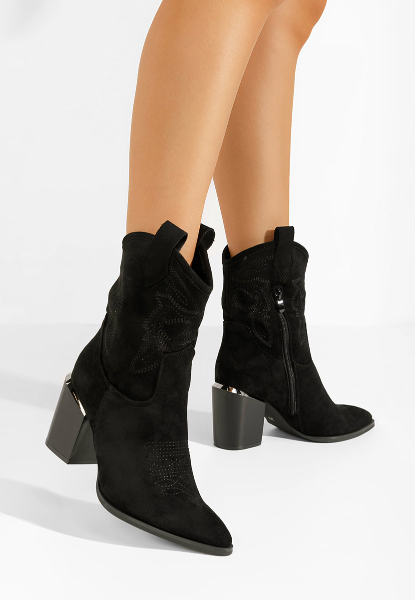Stivaletti texani donna Sudera nero