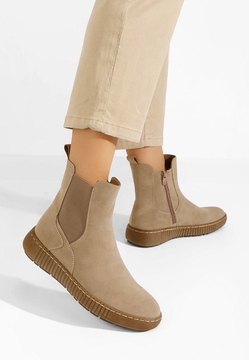 Stivaletto chelsea donna Sheela cachi