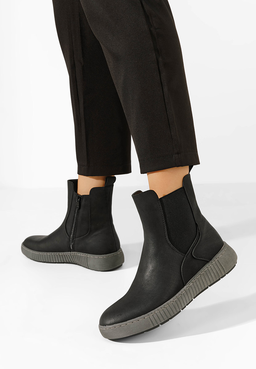 Stivaletto chelsea donna Sheela nero