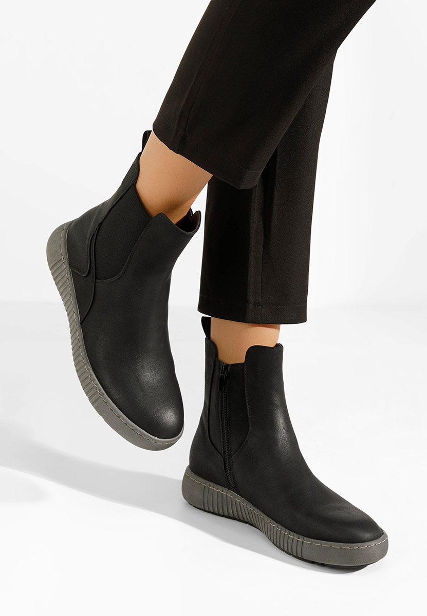 Stivaletto chelsea donna Sheela nero