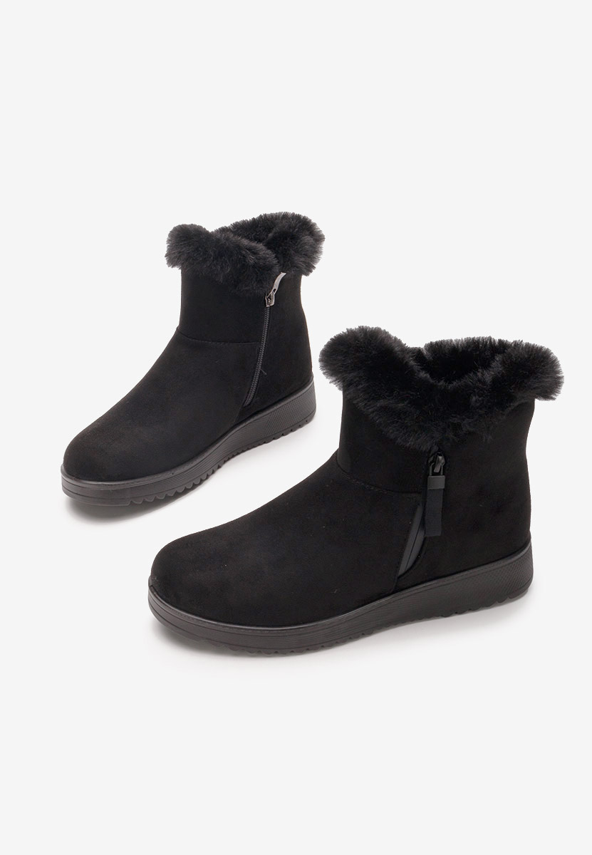 Stivaletti invernali donna Jennet nero