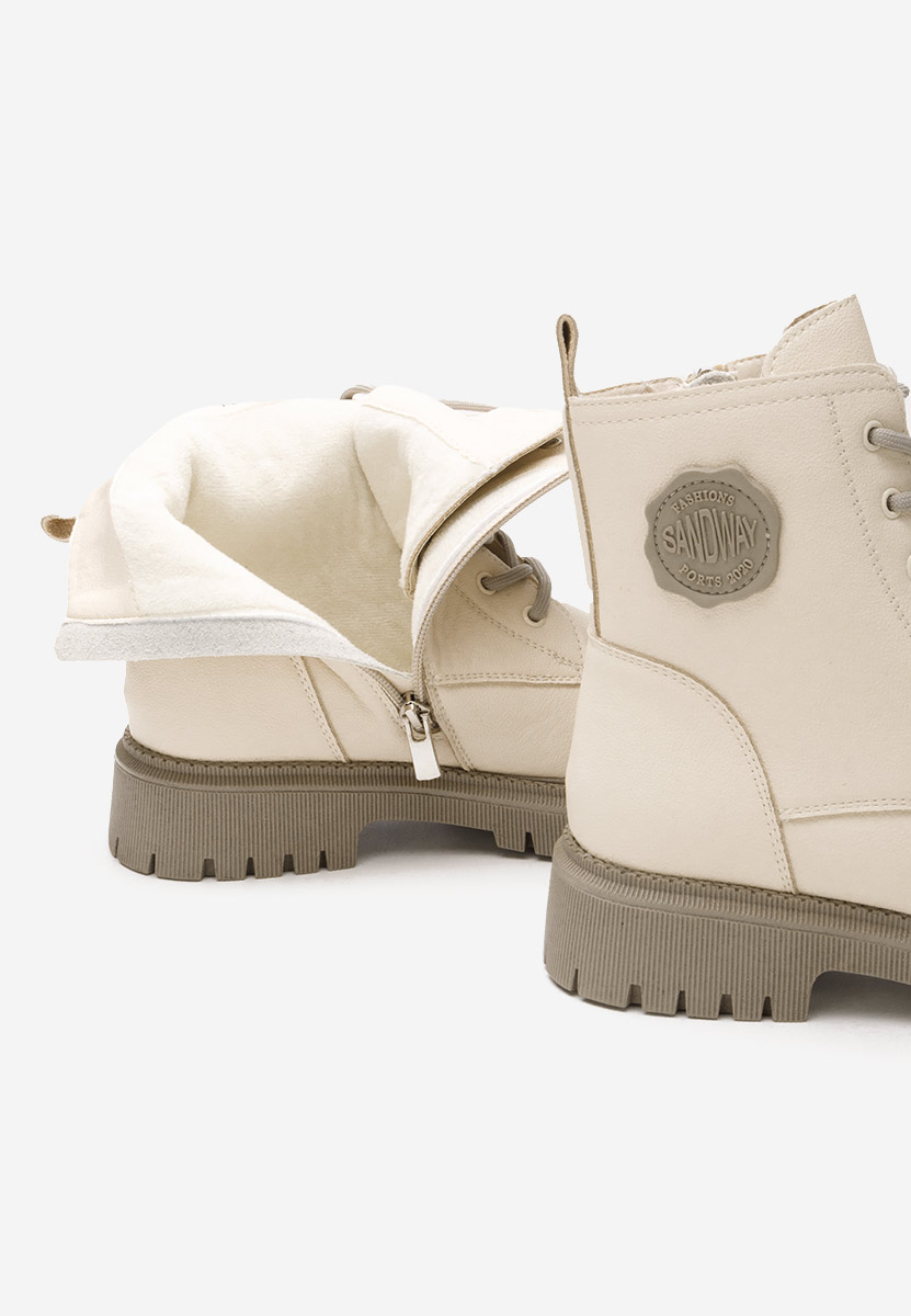 Stivaletti bassi donna Lizeth beige
