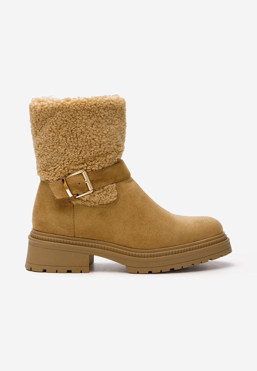 Stivaletti invernali donna Sherill camel