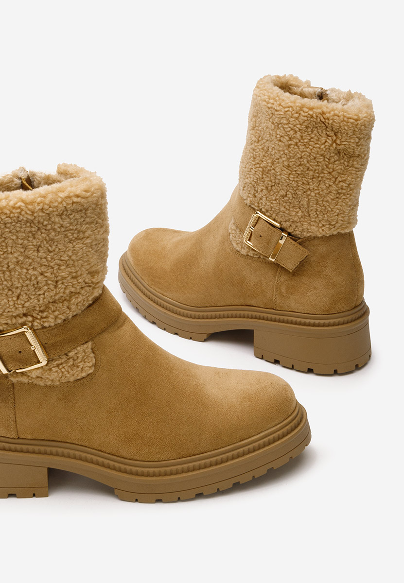 Stivaletti invernali donna Sherill camel