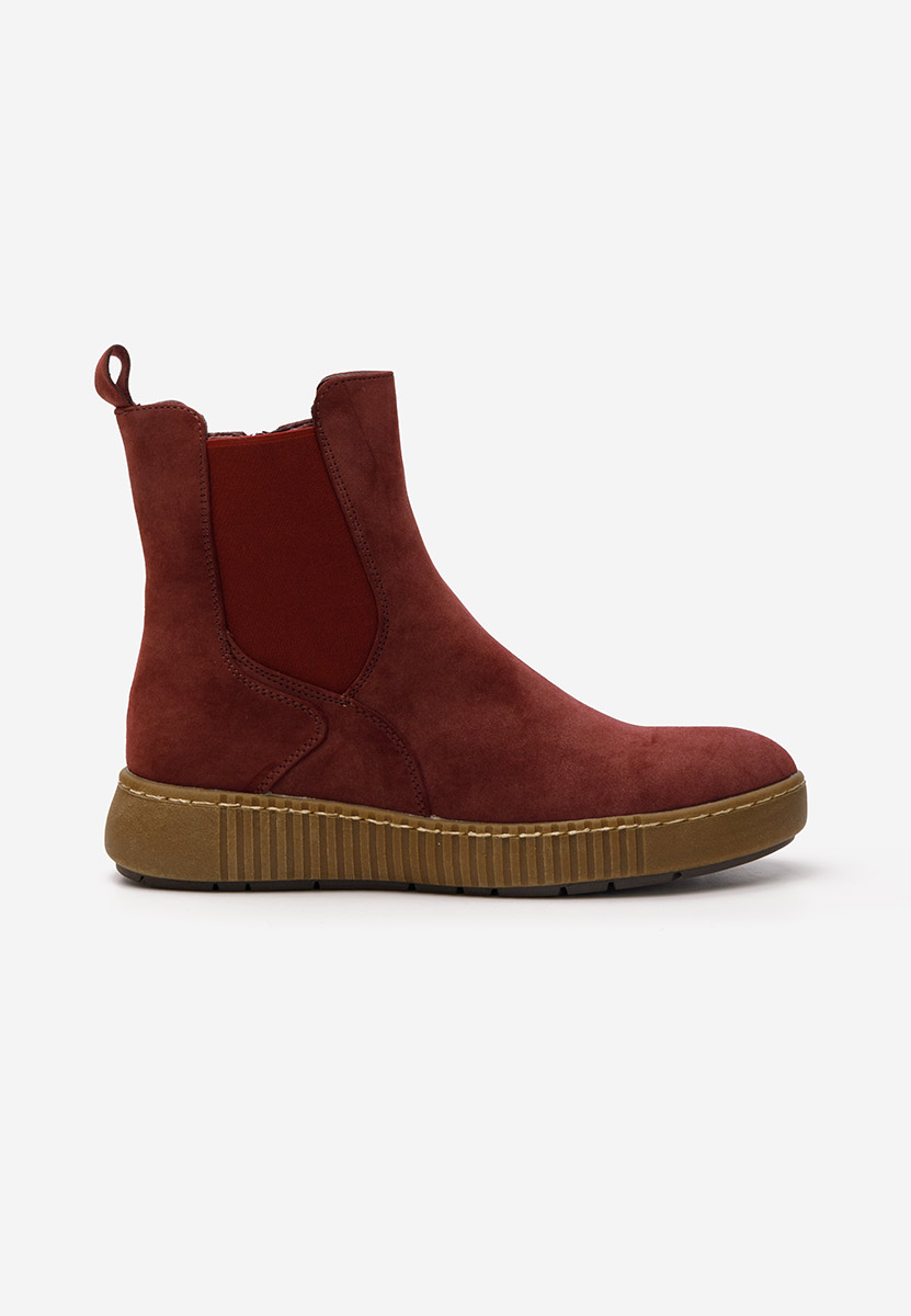 Stivaletto chelsea donna Sheela rosso