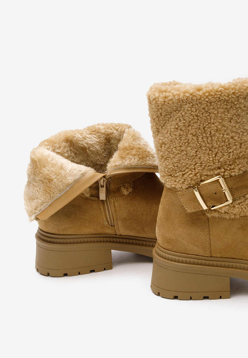 Stivaletti invernali donna Sherill camel