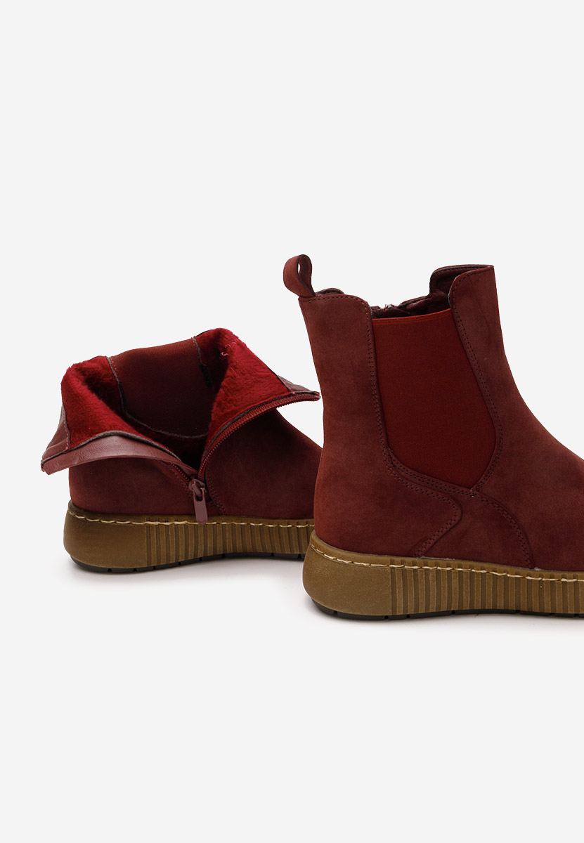 Stivaletto chelsea donna Sheela rosso