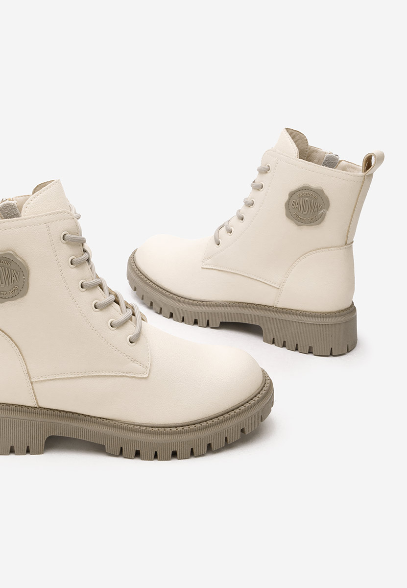 Stivaletti bassi donna Lizeth beige