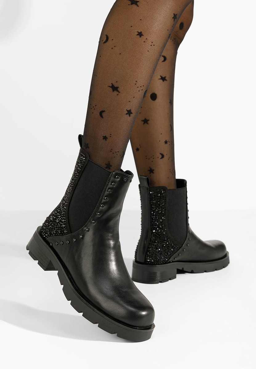 Stivaletti donna Ludie nero