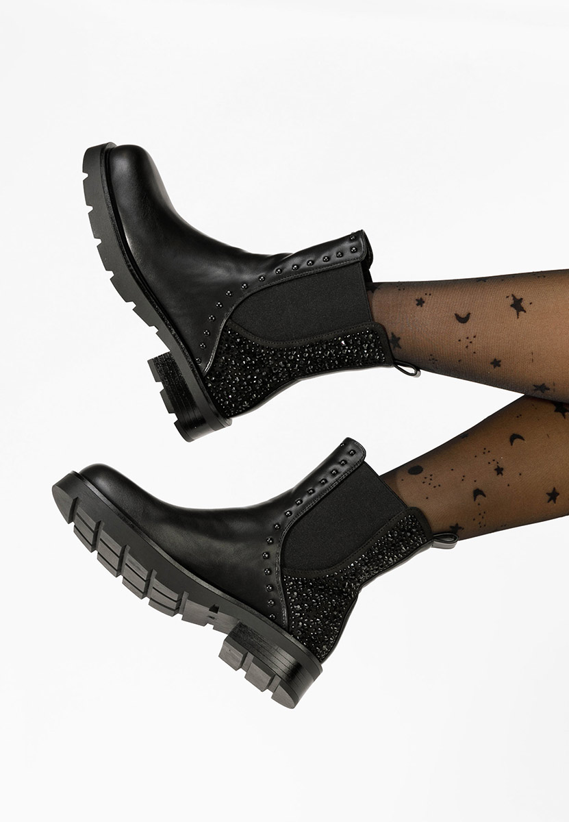 Stivaletti donna Ludie nero